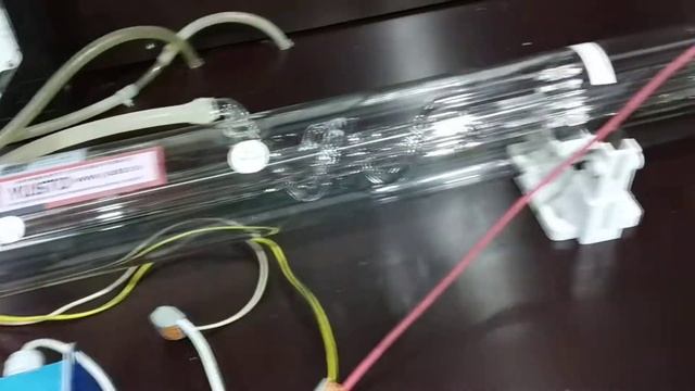 Reci W4 (100-130 Вт) Лазерная трубка Co2 проверка перед отгрузкой