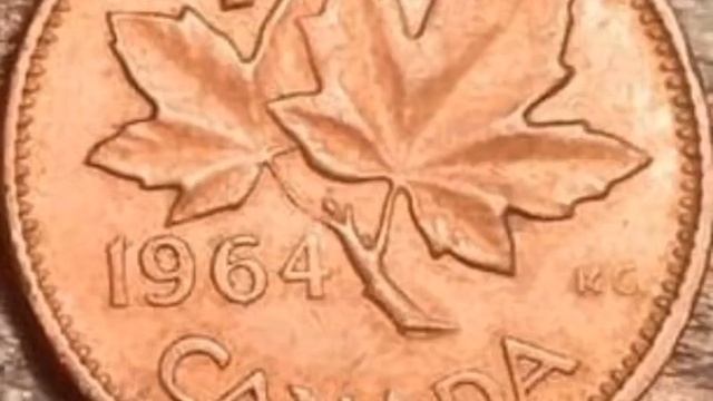 Canada & One Cent 1964 , Coin Value And Price Rare.