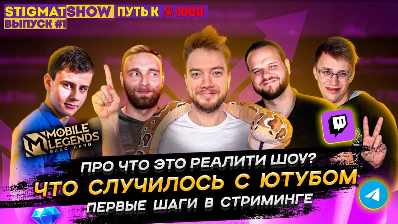 №1 | Новое реалити шоу | Как у меня сломался YouTube | Статистика соцсетей