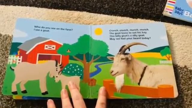 Baby Einstein Touch And Feel Farm Animals@mommyreads101