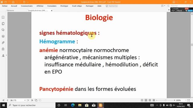 📍Les Gammapathies Monoclonales 🔥🔥 | Khadidja Ferdj 🔥