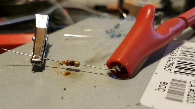 Resistor Catches Fire
