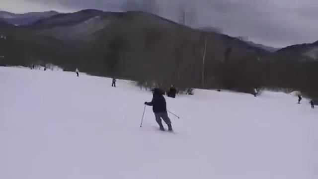 Пробный спуск с Pico Mountain!