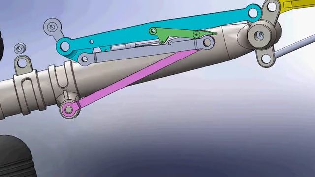 Landing Gear  Mechanism In Solidwork