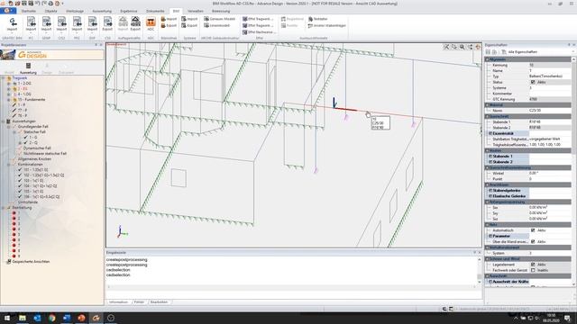 BIM Workflow Mit Advance Design Und CS Statik