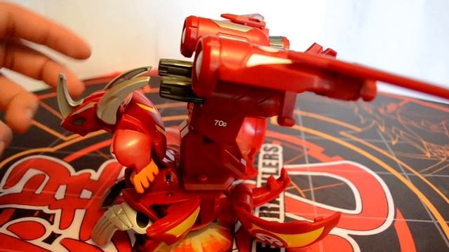 Bakugan DEKA Lumino Dragonoid Pyrus + Battle Gear JETKOR (www.knigograd.com)