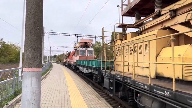 Мотрисы с ОКТЖД! Электровоз ВЛ80С-1291 С перегоняемыми 1АДМ1.3-1532, 1АДМ1.3-1426 и МС1-005