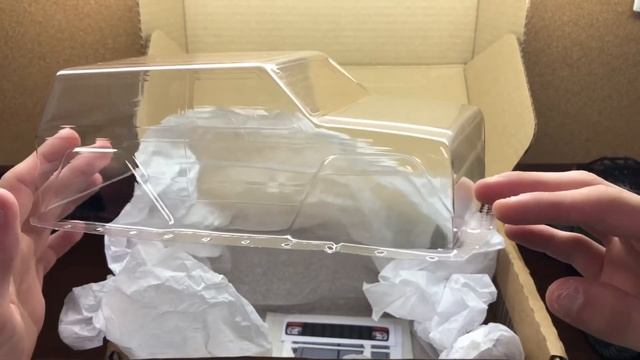 SCX24 Iceberg RC Body Unboxing, Painting, And First Run