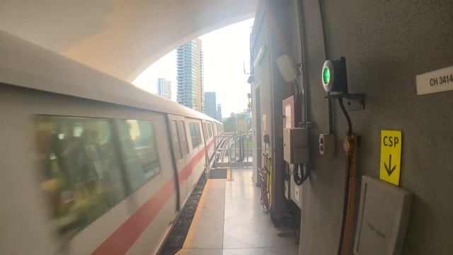 Siemens C651 (Set 213/214) Departing [EW10] Kallang