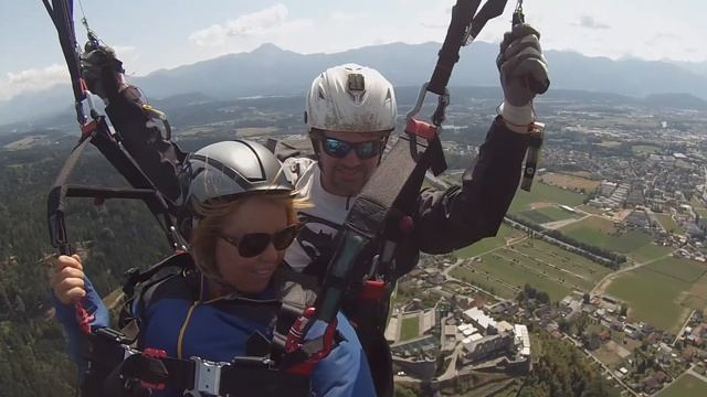 Tandem Flying With Jorinde And Isa In Gerlitzen