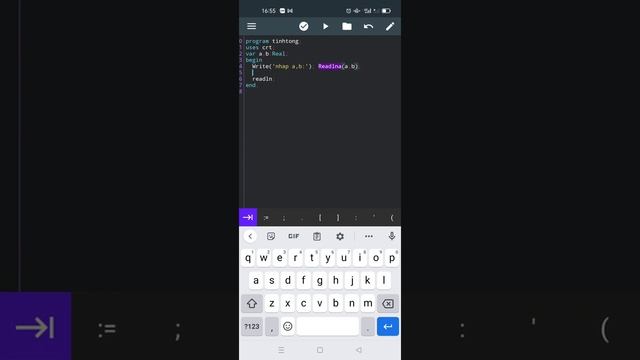 Cài đặt Và Lập Trình Pascal Trên điện Thoại