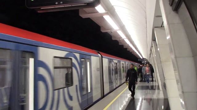 Метропоезд 81-765.3/766.3/767.3 «Москва» маршрут №40