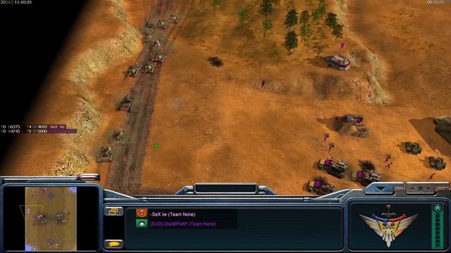 SeXiie Vs DoMiNaToR - Реплей Недели {Generals Zero Hour}