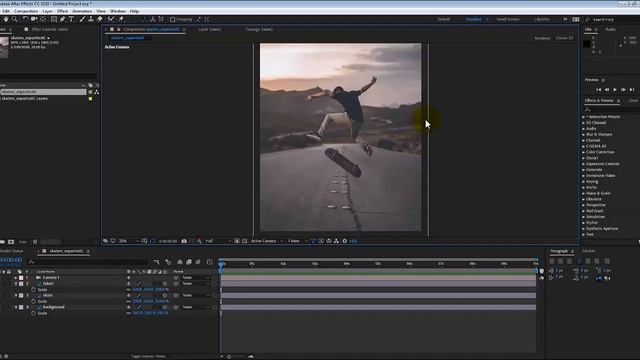 POST PRODUCTION CLASS - CREATE PARALLAX IN AFTER EFFECTS