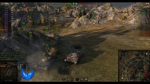 SANTI Vs -BSA- || Stronghold Tier 10 - Karelia || World Of Tanks
