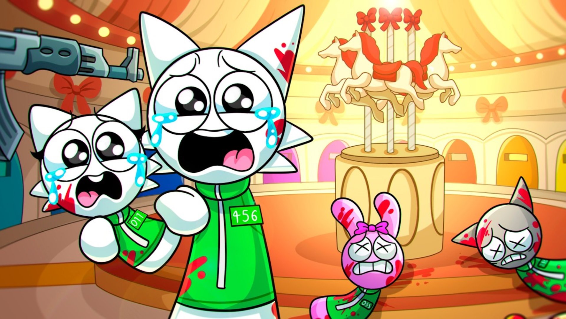 🖼 SPRUNKI Vs. SQUID GAMES 2! Sad Story... Incredibox Sprunki Animation  СПРУНКИ -Игра Кальмаров 2