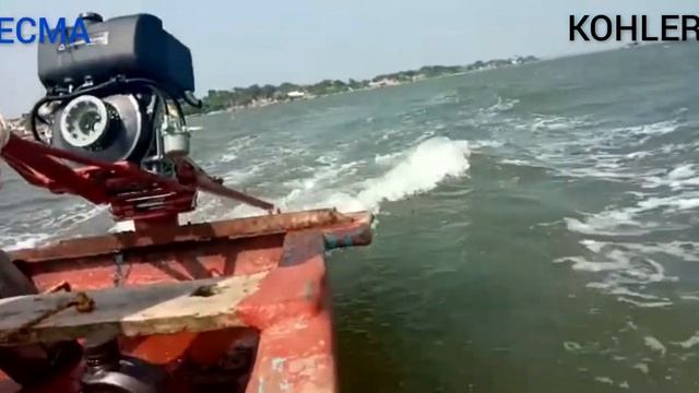 Kohler Lombardini Outboard Long Tail Marine Diesel Engine For Fishing Boat In Indian Coastal
