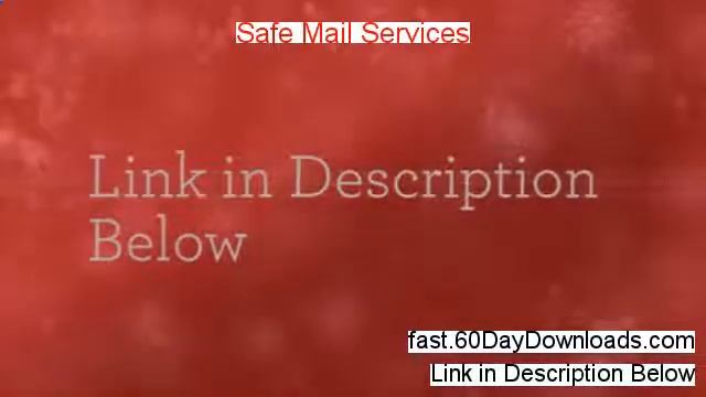 Safe Mail Services Download EBook Free Of Risk - WATCH THIS REVIEW TESTIMONIAL FIRST