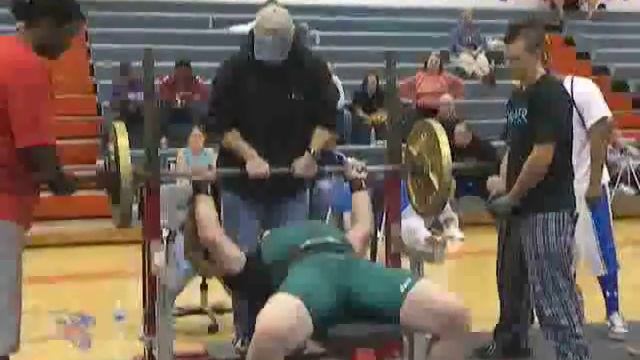 304 Lb Bench Press NASA Raw Tim