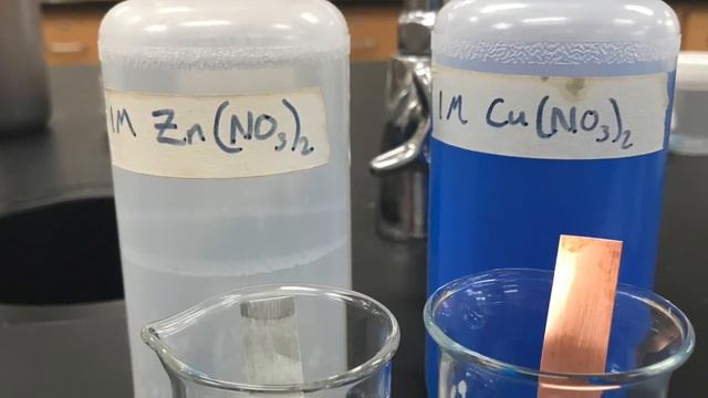 Chem Lab: Galvanic Cell /Electrochemical Cell, Voltmeter And Salt Bridge