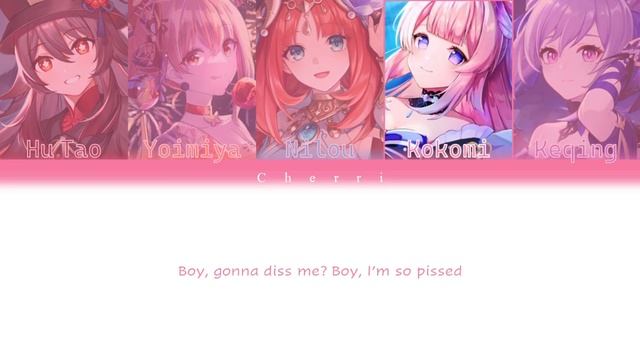 Genshin Girls Sing Boys Like You By ITZY (Colour Coded Lyrics) (How Would)