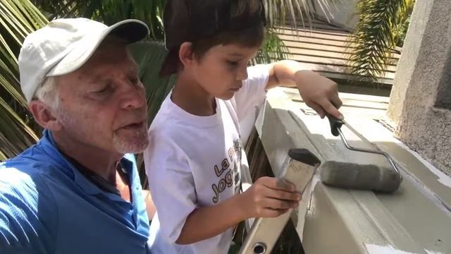 Ruggeri Boys Helping Papa 2017 2