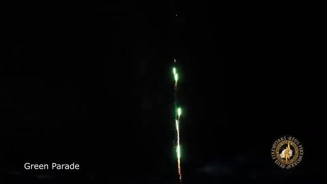 Green Parade Candle By Zeus Fireworks @fireworkcrazy