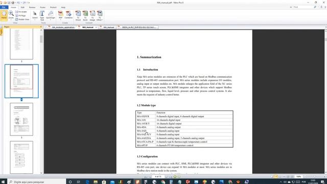 Serie MA De Unidades Remotas Xinje ( ModBus RTU) 