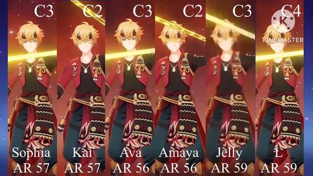 Genshin Characters Me And My Friends Have (3.4)