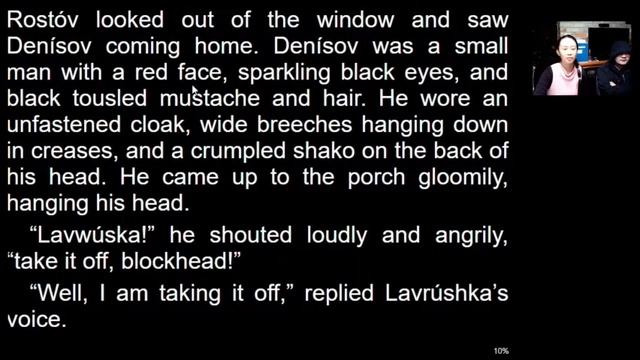 赌徒Denisov-英文小白带你 挑战阅读名著 《War And Peace》book2 Chapter4
