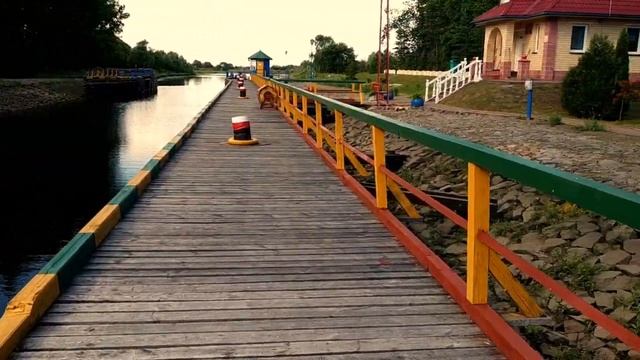 шлюз Качановичи на Припяти днепровско-бугского канала