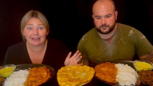 7k Subscribers🥂 #homemade #chicken #tikka #masala, #onionbajji #puri #bread & #yogurt & #mint #dip