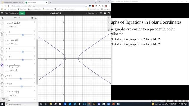 Calculus 2 Lessons - Polar Equations