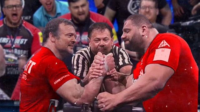 DEVON LARRATT vs LEVAN SAGINASHIVILI LEFT ARM