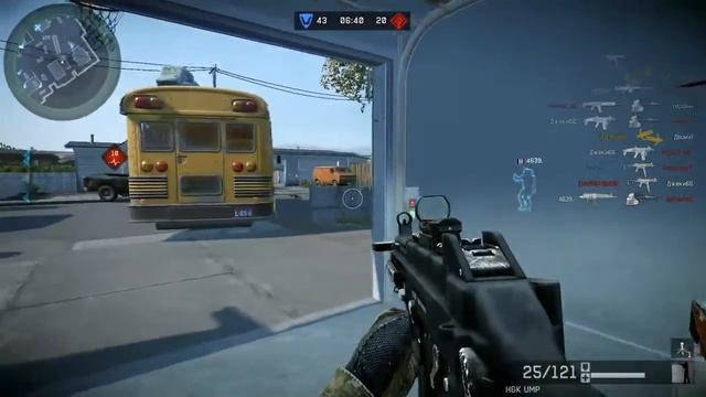 Warface обзор на пистолет-пулемет H&K UMP