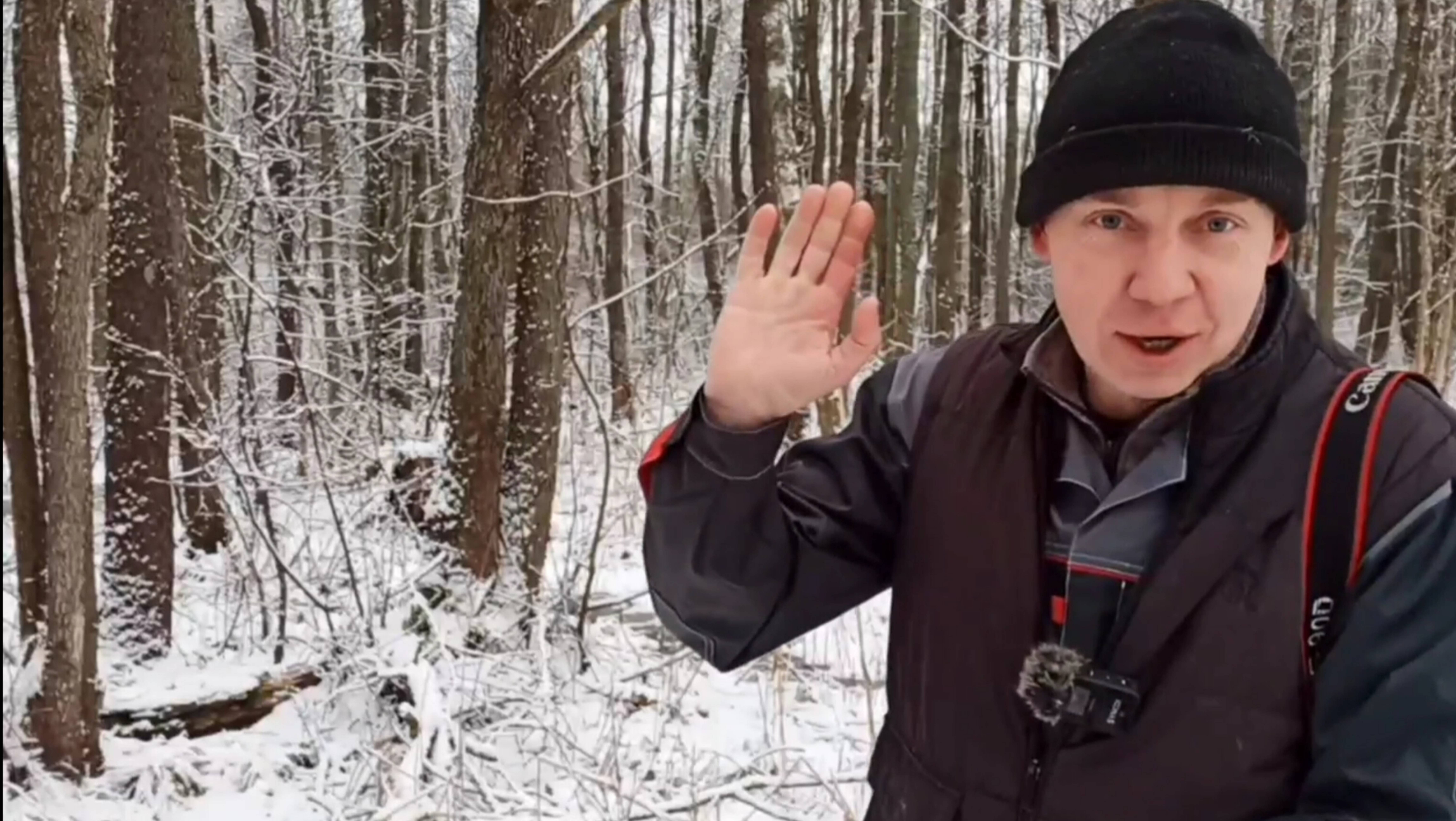 Обход свои владений в деревне Ребле