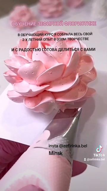 Зефирная флористика Обучение