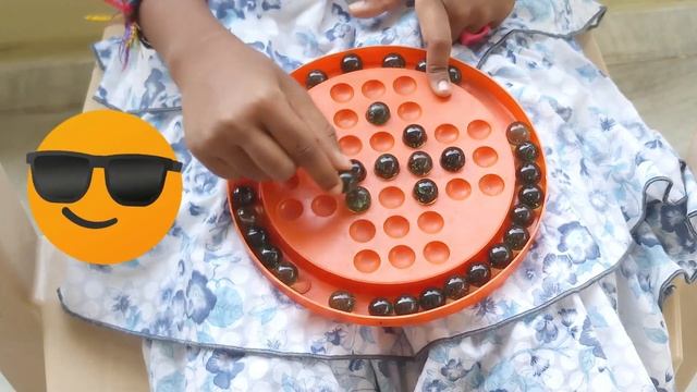 How To Play Marbles Game | How To Play Brainvita | How To Win Brainvita | Peg Solitaire | Brainvita