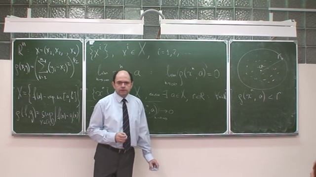Математический анализ 2. Лекция 11b. Метрические пространства