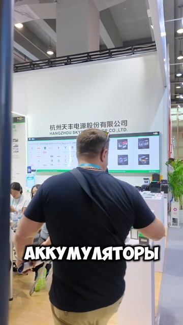 Завод аккумуляторов в Китае