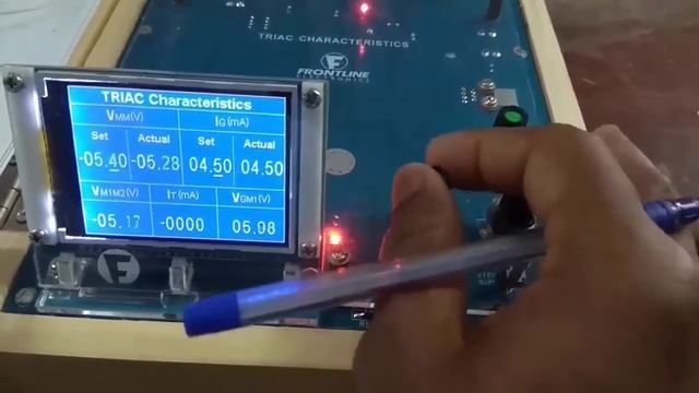 V-I Characteristics (Reverse Characteristics) Of TRIAC | Experimental Study |