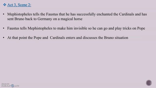 Dr. Faustus||Christopher Marlowe||Act 3||Summary And Analysis||Exploring Literature||