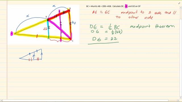 Grade 10: Euclidean Geometry :  Application Of Triangle Theorems