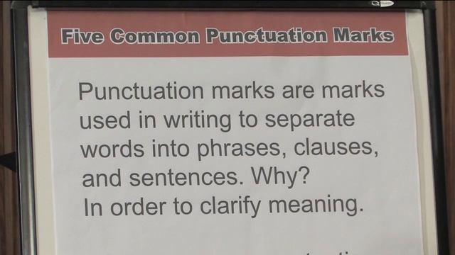 Punctuation Marks Recitation
