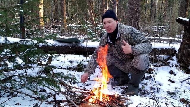 Охотничья прогулка за дичью. ЛОСИ прут. Жарим ВКУСНЫЙ СЫР на костре. Подводим итоги