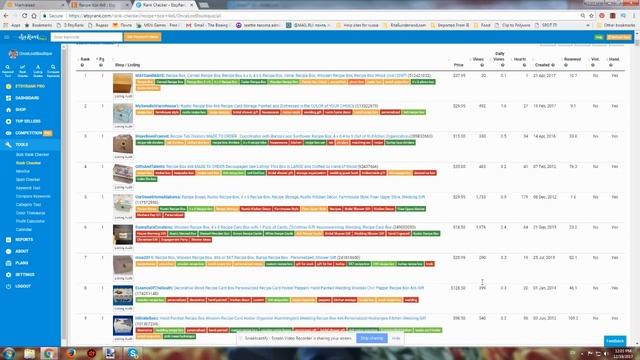 EtsyRank - Видео уроки / Ключевые Слова обновление / Этси Школа успешных продаж