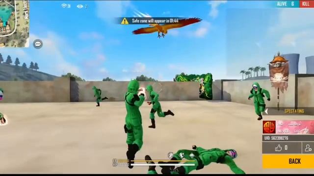 50 GREEN CRIMINAL IN FACTORY | FREEFIRE LEGEND