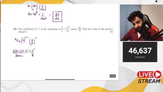 IGCSE/O Level Add Maths - Binomial Theorem