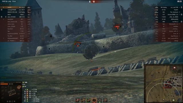 WOT leKpz M 41 90 mm GF - Лучший бой на карте Линия Зигфрида - 12 фрагов!