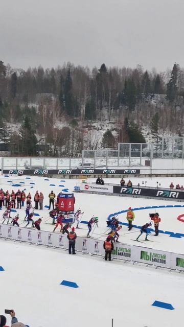 Биатлон. Демино. Масс-старт.